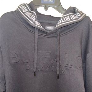 Buffalo David Bitton Black Men's Hooded Sweatshirt Never worn